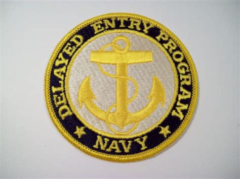 Us Navy Delayed Entry Program Patch Military Ebay