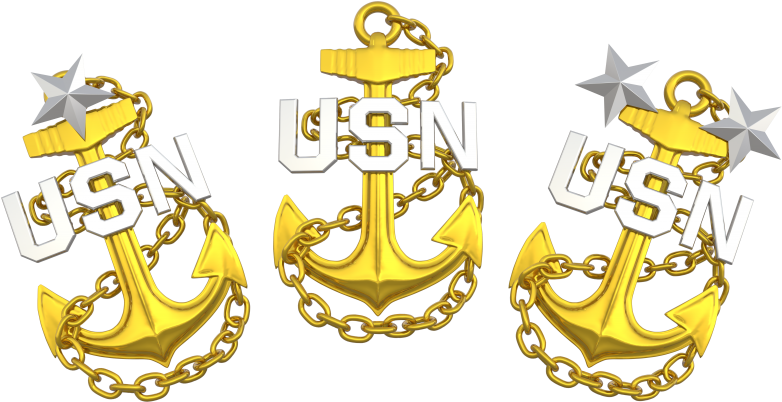 Us Navy Senior Chief Anchor Free Transparent Clipart Clipartkey