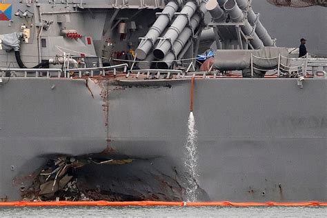 Us Navy Vessel Damage