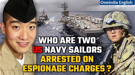 Usa Arrests Two Sailors On Charges Of Supplying One News Page Video