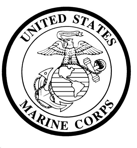 Usmc Emblem Drawing At Getdrawings Free Download