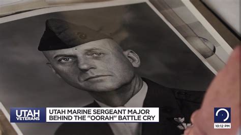 Utah Marine Credited With Starting The Famous Oorah Saying