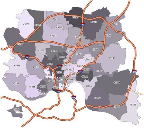 Vendenburg Zip Code Map