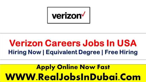 Verizon Careers Jobs Vacancies In All Over World Realjobs