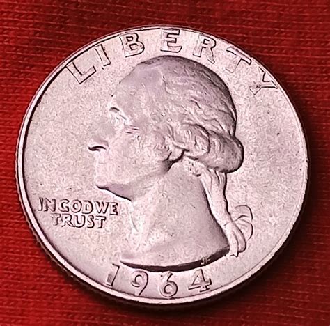 Washington Silver Quarter Coins 1964 On Carousell