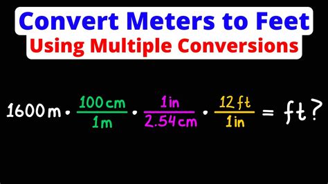 Ways To Convert Feet To Meters