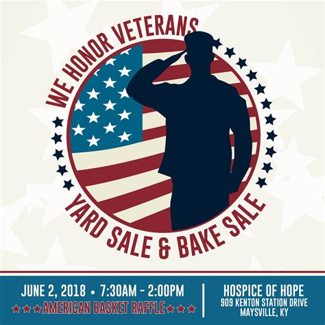 We Honor Veterans Yard Sale