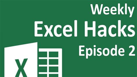 Weekly Excel Hacks Episode 02 Quick Formats Iferror Interactive