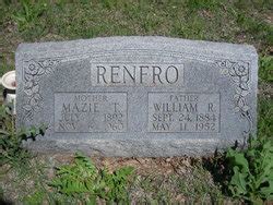 William R Renfro 1884 1952 Homenaje De Find A Grave