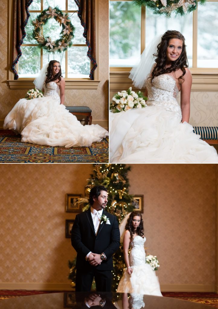 Winter Dearborn Inn Wedding Brian Weitzel Photography