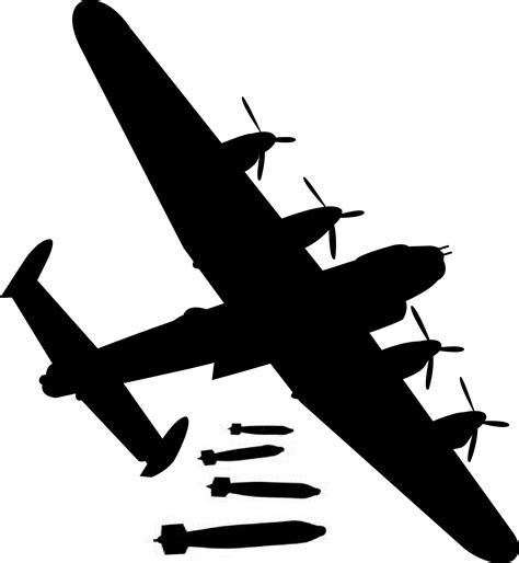 World War 2 Plane Silhouettes