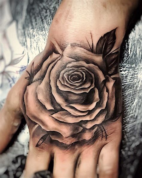 Wrist Unique Rose Tattoos For Men Best Tattoo Ideas