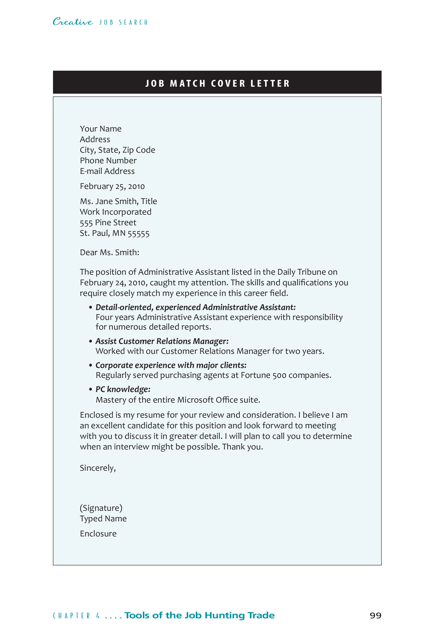 Write Your Reference Letter Job Application Cover Letter By