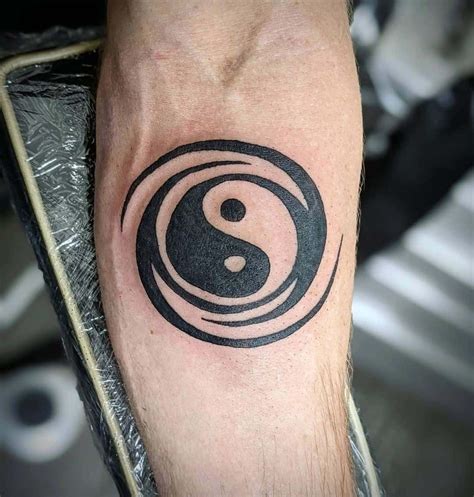 Yin Yang Symbol Tattoos